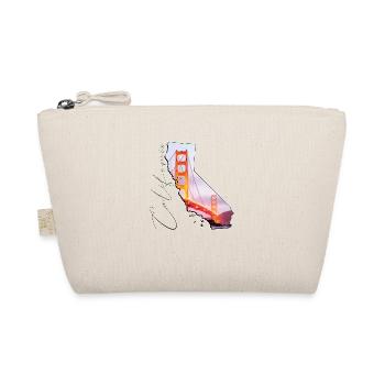 Golden Gate Bridge in the California Map CA - Organic Pouch - nature - Front