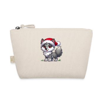 Loup Joyeux Noël - Trousse biologique - nature - Devant