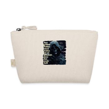 Life is finite - Organic Pouch - nature - Front