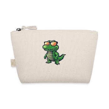 Alligator Bande dessinée Cool - Trousse biologique - nature - Devant