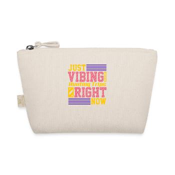 Just Vibing With Hunting Trips Right Now - Organic Pouch - nature - Front