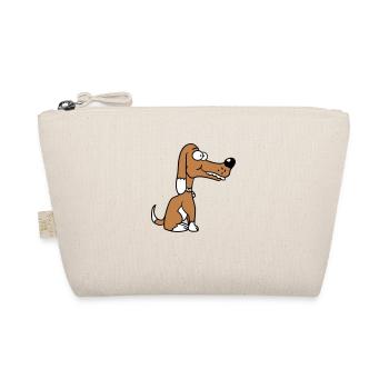 Chien Sitting, Drôle, Heureux, Chiot, Animal de compagnie, Bande dessinée - Trousse biologique - nature - Devant