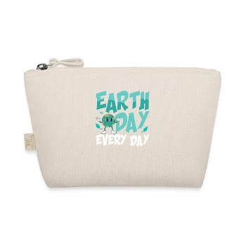Earth Day Every Day Environmental Planet - Organic Pouch - nature - Front
