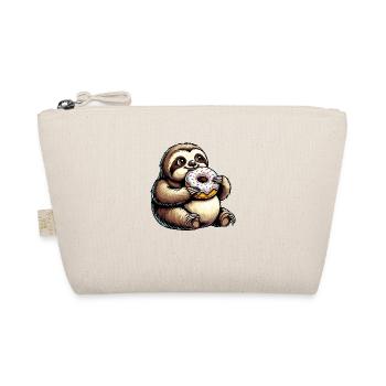 Mignon paresseux beignet dessin animé Animal - Trousse biologique - nature - Devant