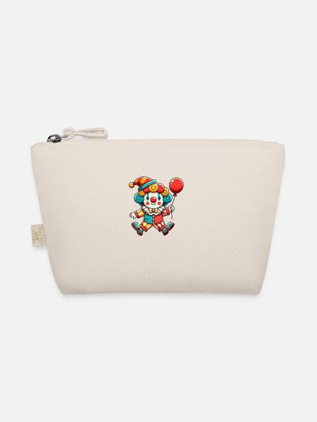 clown - Organic Pouch - nature - Front