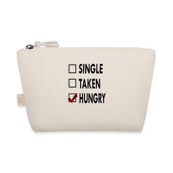 SINGLE noir blanc HUNGRY - Trousse biologique - nature - Devant