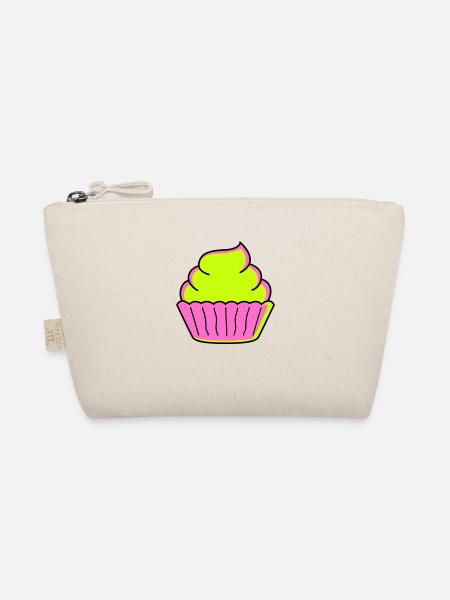 cupcake - Bio-Täschchen - Natur - Vorne