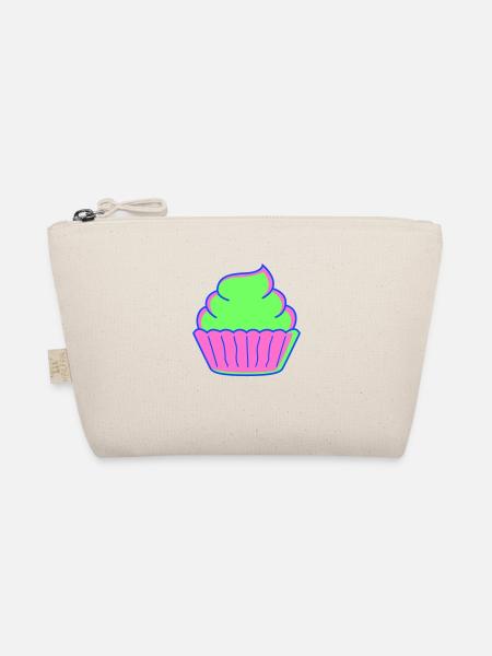 cupcake - Bio-Täschchen - Natur - Vorne