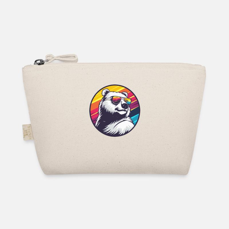 Ours polaire Cool Summer - Trousse biologique - nature