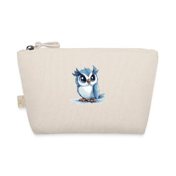 blue owl - Organic Pouch - nature - Front