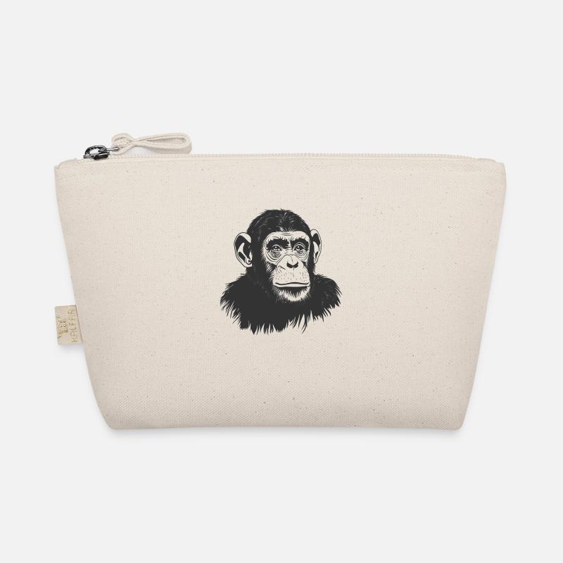 Chimpanzee - Monkey Organic Pouch