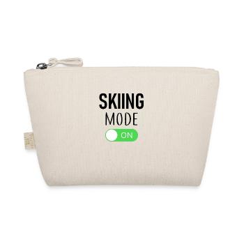 Skiing Mode On - Ski - Skiing - Directions - Organic Pouch - nature - Front