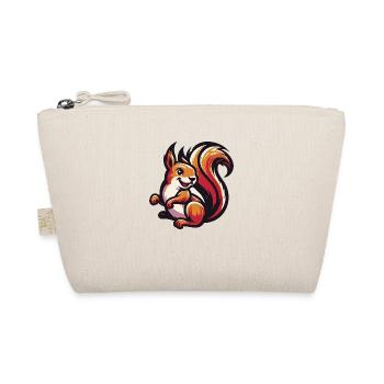 Red Squirrel Grace - Organic Pouch - nature - Front