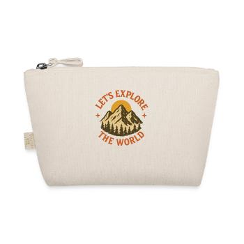 Lets explore the World - Bio-Täschchen - Natur - Vorne