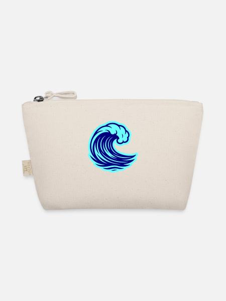 Wave Ocean - Organic Pouch - nature - Front