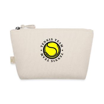 Tennis Team Sport - Bio-Täschchen - Natur - Vorne