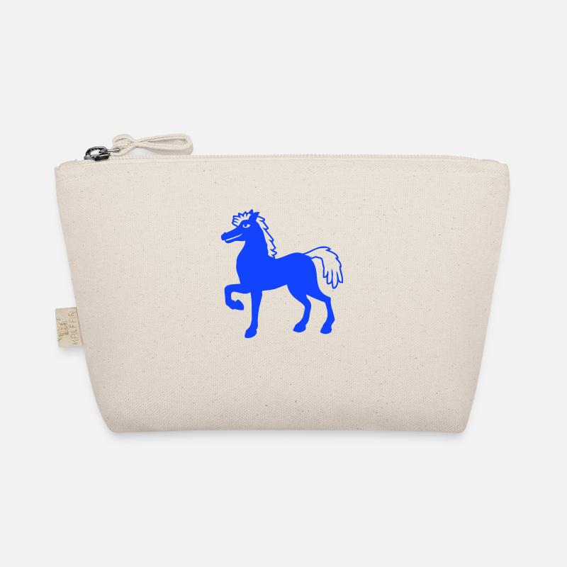 Horse Stallion Cool Pride Guy Riding Rider Hobby Organic Pouch
