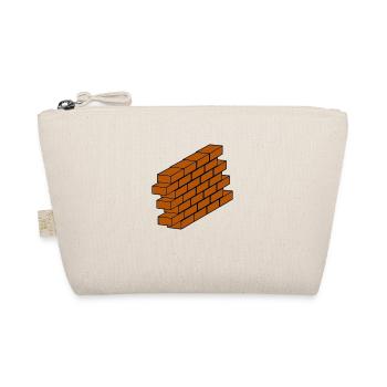 Brick wall - Organic Pouch - nature - Front