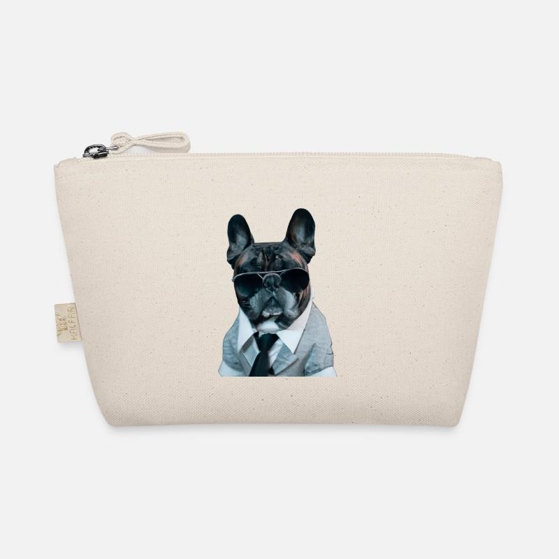 Mignon tyran de style mafia français bouledogue Trousse biologique