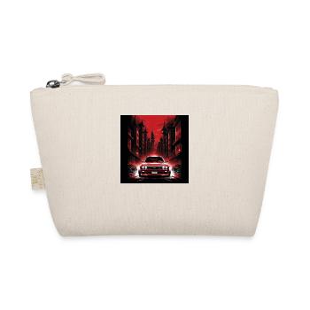 JDM Sportcar Tuning Stadt Drift Geschenk Auto - Bio-Täschchen - Natur - Vorne