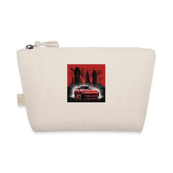 JDM Sportcar Tuning Beach Palm Trees Light Drift - Organic Pouch - nature - Front