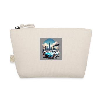JDM Sportcar Tuning Stadt Highway Drift Geschenk - Bio-Täschchen - Natur - Vorne
