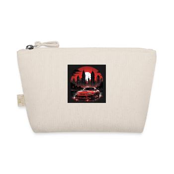 JDM Sportcar Tuning Driftcar Car Gift PS - Organic Pouch - nature - Front