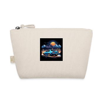 JDM Sportcar Tuning Driftcar Car Gift PS - Organic Pouch - nature - Front