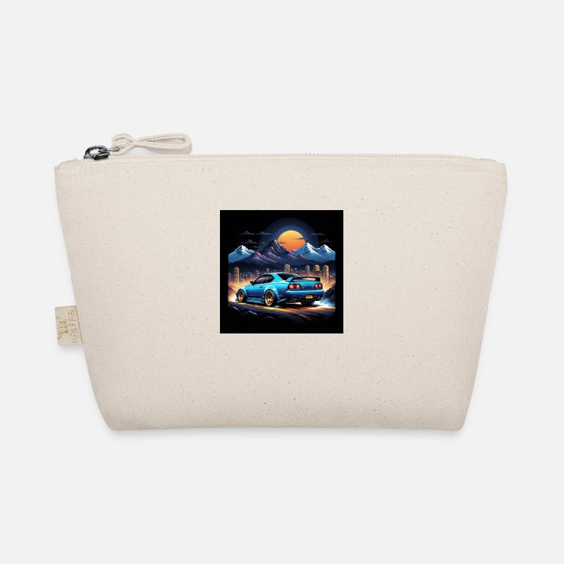 JDM Sportcar Tuning Driftcar Auto Geschenk PS Bio-Täschchen