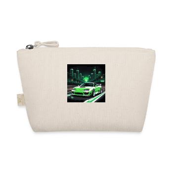 JDM Sportcar Tuning Driftcar Auto Geschenk PS - Bio-Täschchen - Natur - Vorne