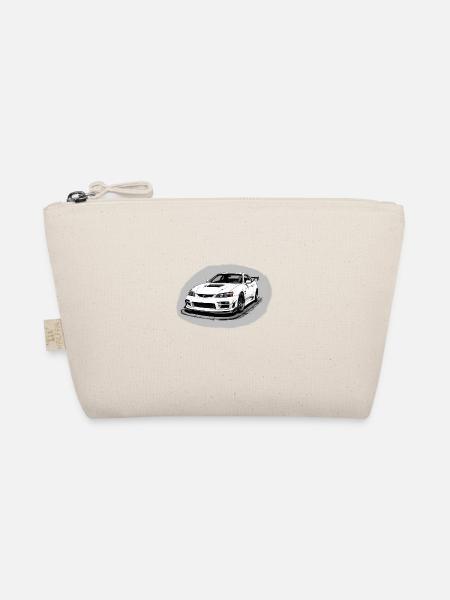 JDM Sportcar Tuning Driftcar Auto Geschenk PS - Bio-Täschchen - Natur - Vorne
