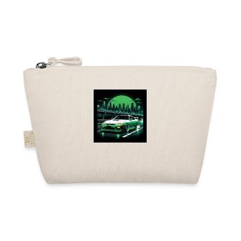 JDM Sportcar Tuning Driftcar Car Gift PS - Organic Pouch - nature - Front