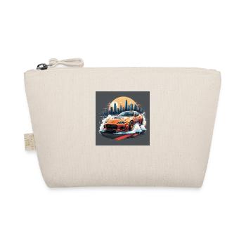 JDM Sportcar Tuning Driftcar Auto Geschenk PS - Bio-Täschchen - Natur - Vorne