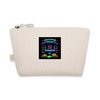 Games Ghost Ghost Halloween Pumpkin Bat - Organic Pouch - nature - Front