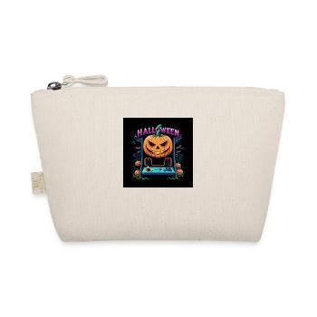 Games Ghost Ghost Halloween Pumpkin Bat - Organic Pouch - nature - Front