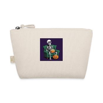 Squelette Coach Popcorn Halloween Cadeau Drôle - Trousse biologique - nature - Devant