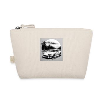 JDM Sportcar Tuning Driftcar Car Gift PS - Organic Pouch - nature - Front