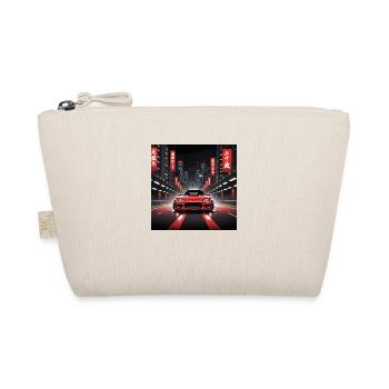 JDM Sportcar Tuning Driftcar Car Gift Japan - Organic Pouch - nature - Front