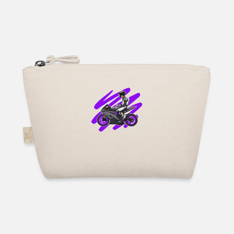 Motorcycle Lifestyle / Motorcycle / Motorcycle biker Organic Pouch