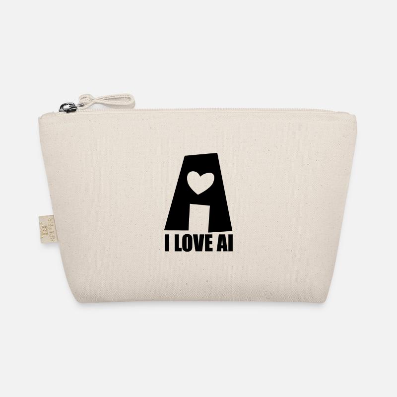 Artificial Intelligence - I love AI - Digital Bio-Täschchen