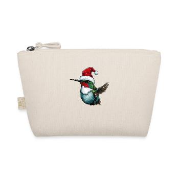 Kolibri Vogel Weihnachten Tier - Bio-Täschchen - Natur - Vorne