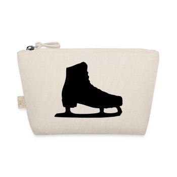 schlittschuh - Bio-Täschchen - Natur - Vorne