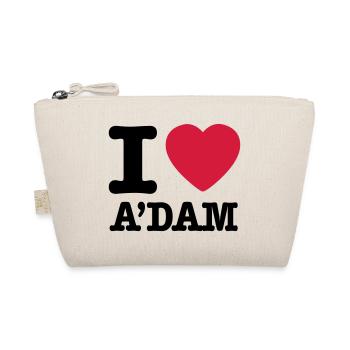i love amsterdam - Organic Pouch - nature - Front
