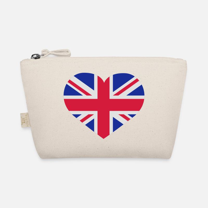 UK England Herz Bio-Täschchen