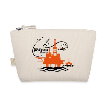 Forties Oil Rig Platform North Sea Aberdeen - Organic Pouch - nature - Front