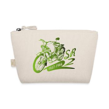 SR2 Simson schräg - Bio-Täschchen - Natur - Vorne