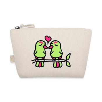 birds in love 3 - Organic Pouch - nature - Front