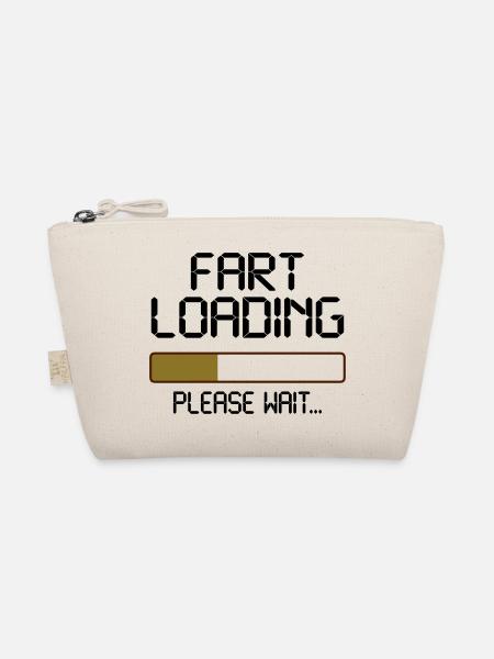 fart loading - Bio-Täschchen - Natur - Vorne