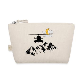 Heli, montagnes, lune, nuages - Trousse biologique - nature - Devant