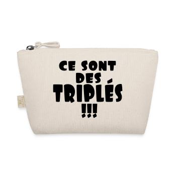ce sont des triplés - Trousse biologique - nature - Devant